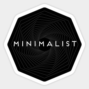 Minimalist Geometry Sticker